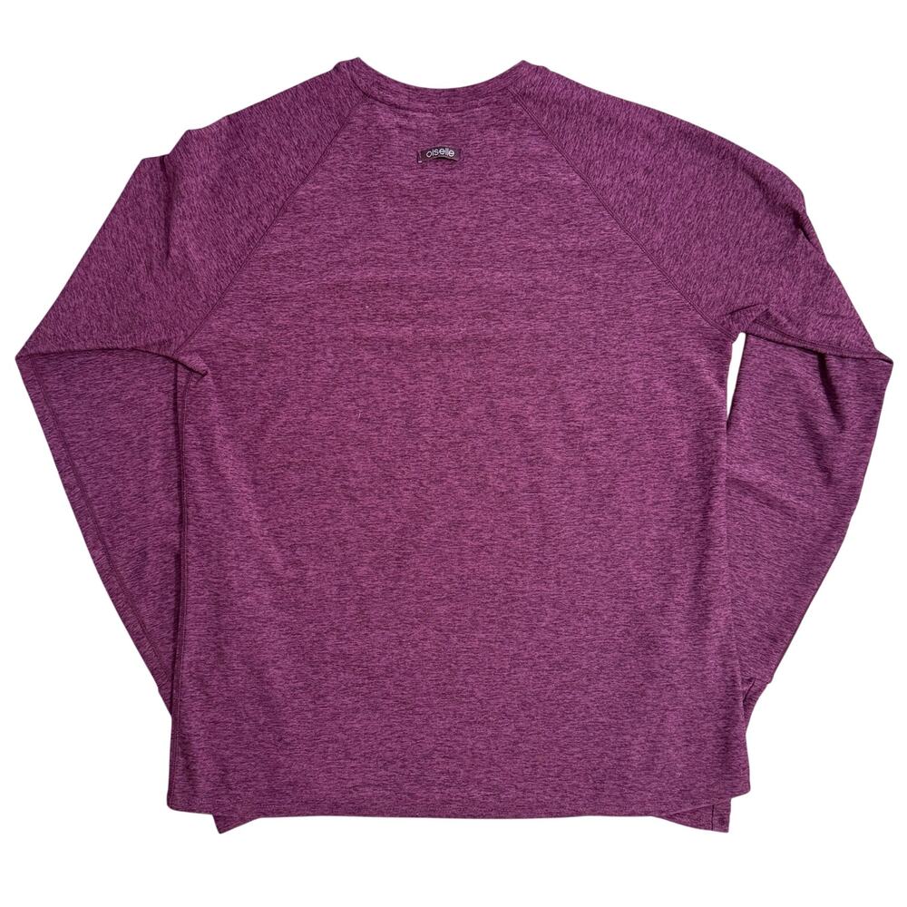 Oiselle Lux Layer Running Top Long Sleeve Pullover Baselayer Purple Women's 2 - Picture 2 of 9